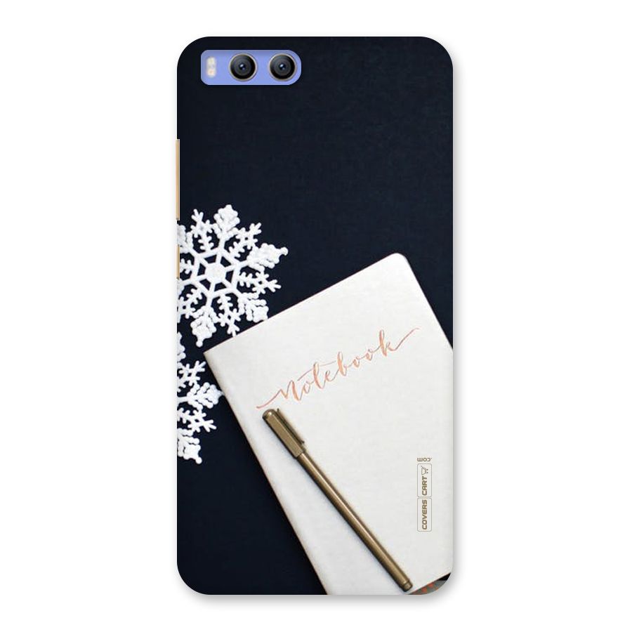 Snowflake Notebook Back Case for Xiaomi Mi 6