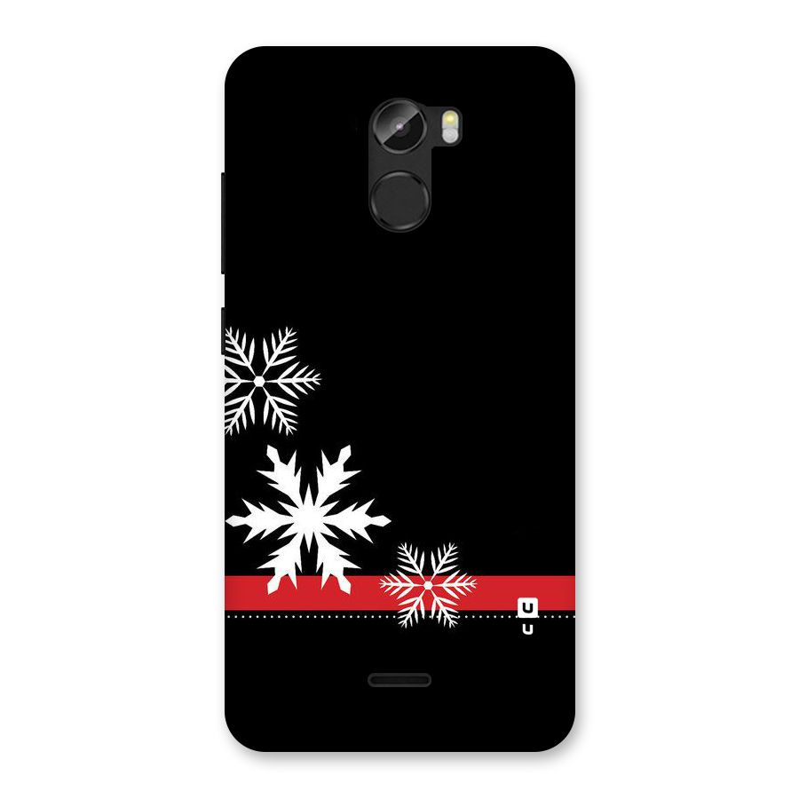 Snowflake Ribbon Back Case for Gionee X1