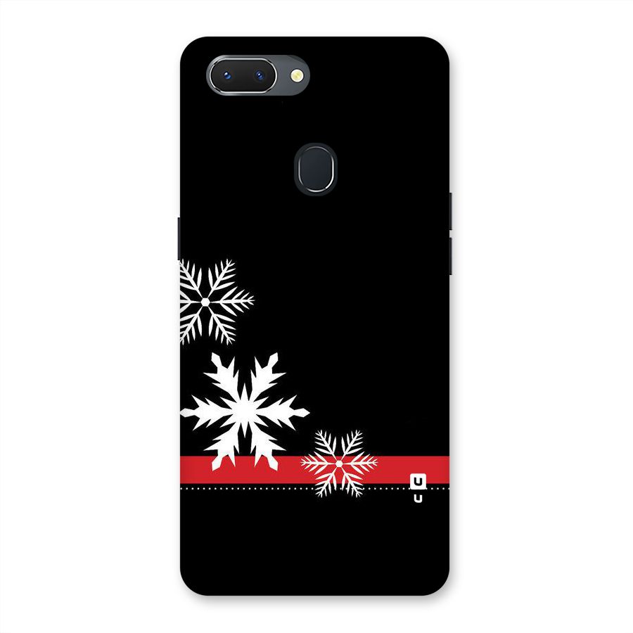 Snowflake Ribbon Back Case for Oppo Realme 2