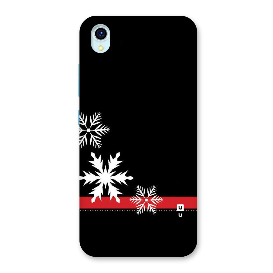 Snowflake Ribbon Back Case for Vivo Y1s