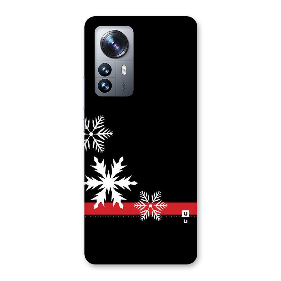 Snowflake Ribbon Back Case for Xiaomi 12 Pro