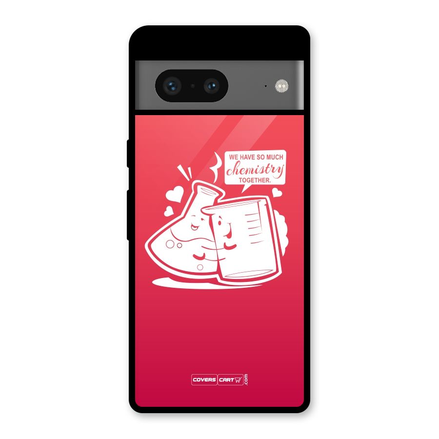 So Much Chemistry Glass Back Case for Google Pixel 7