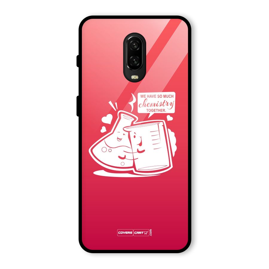 So Much Chemistry Glass Back Case for OnePlus 6T