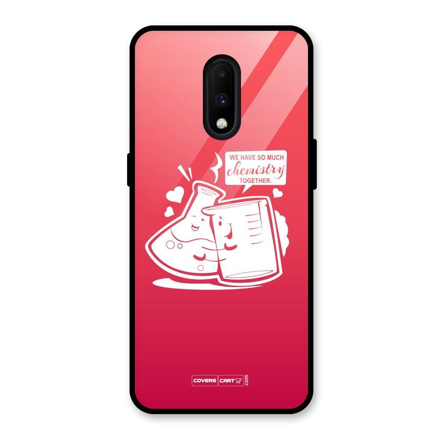 So Much Chemistry Glass Back Case for OnePlus 7