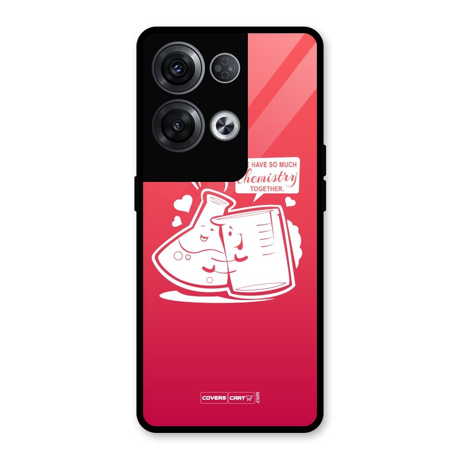 So Much Chemistry Glass Back Case for Oppo Reno8 Pro 5G