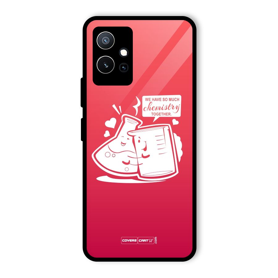 So Much Chemistry Glass Back Case for Vivo T1 5G
