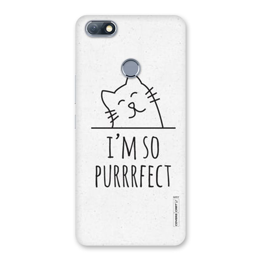 So Purrfect Back Case for Infinix Note 5