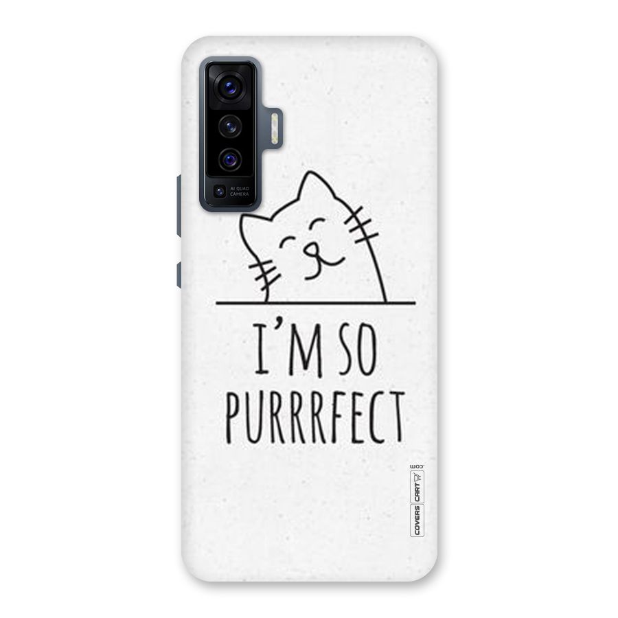 So Purrfect Back Case for Vivo X50