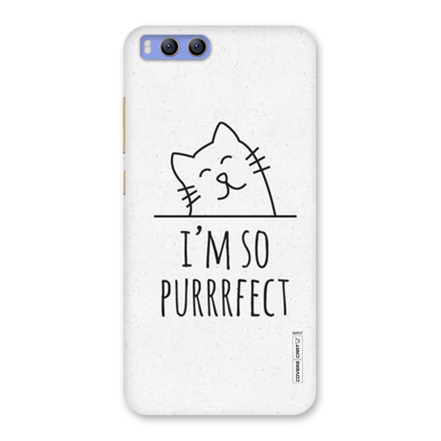 So Purrfect Back Case for Xiaomi Mi 6