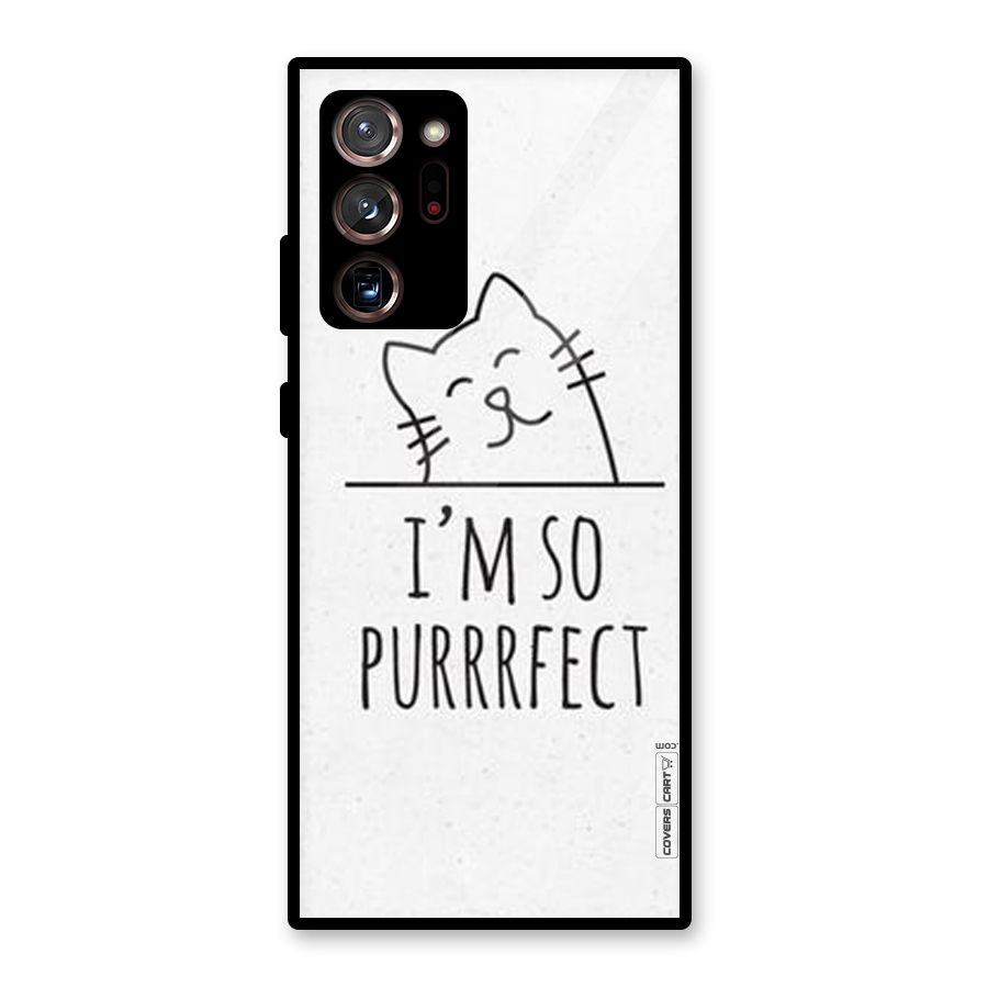 So Purrfect Glass Back Case for Galaxy Note 20 Ultra 5G