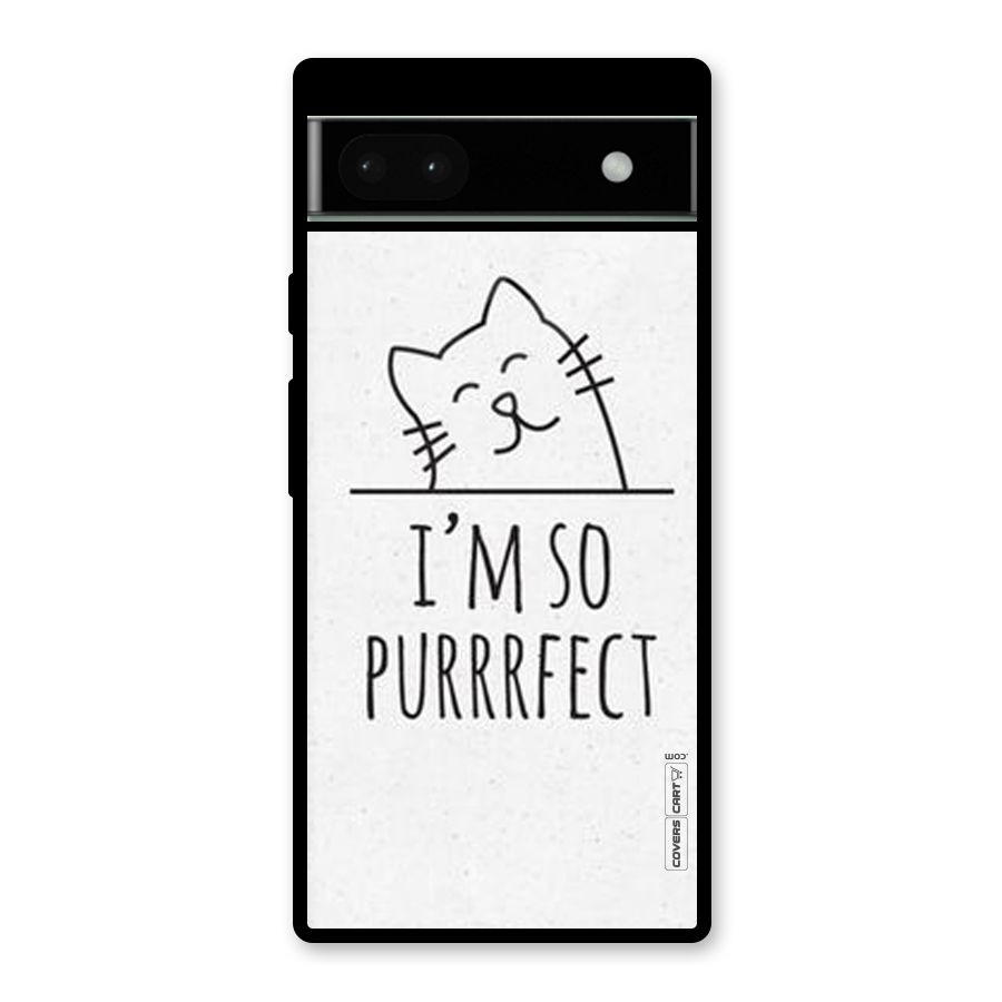 So Purrfect Glass Back Case for Google Pixel 6a
