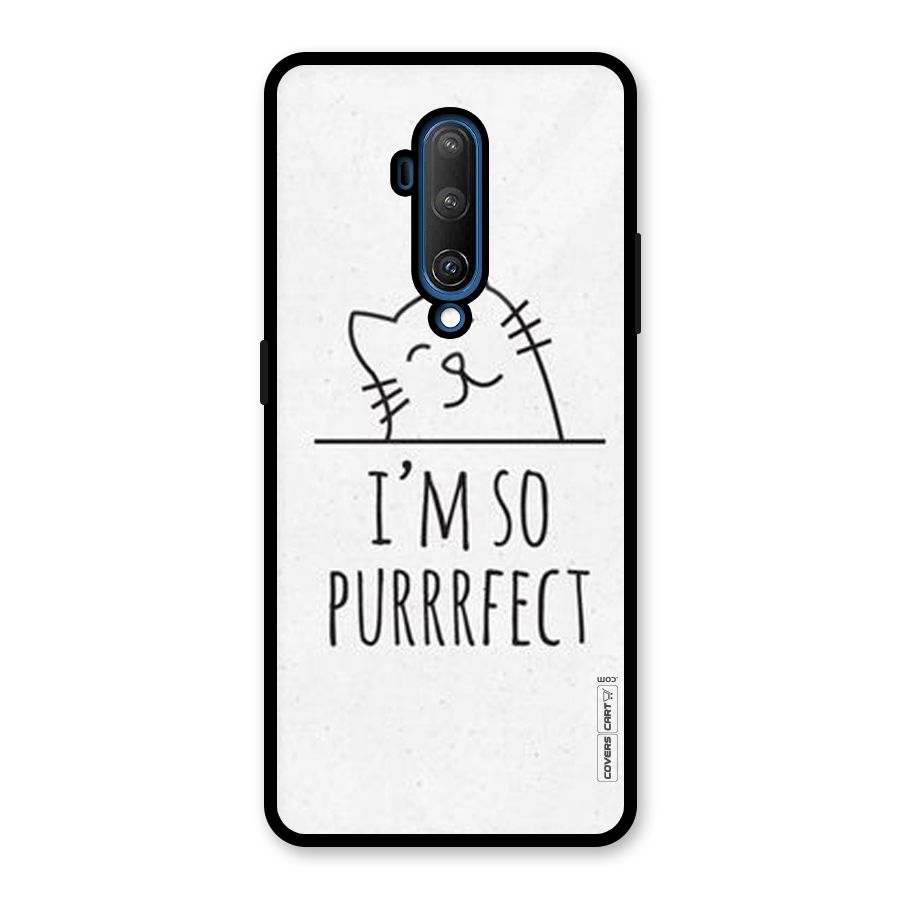 So Purrfect Glass Back Case for OnePlus 7T Pro