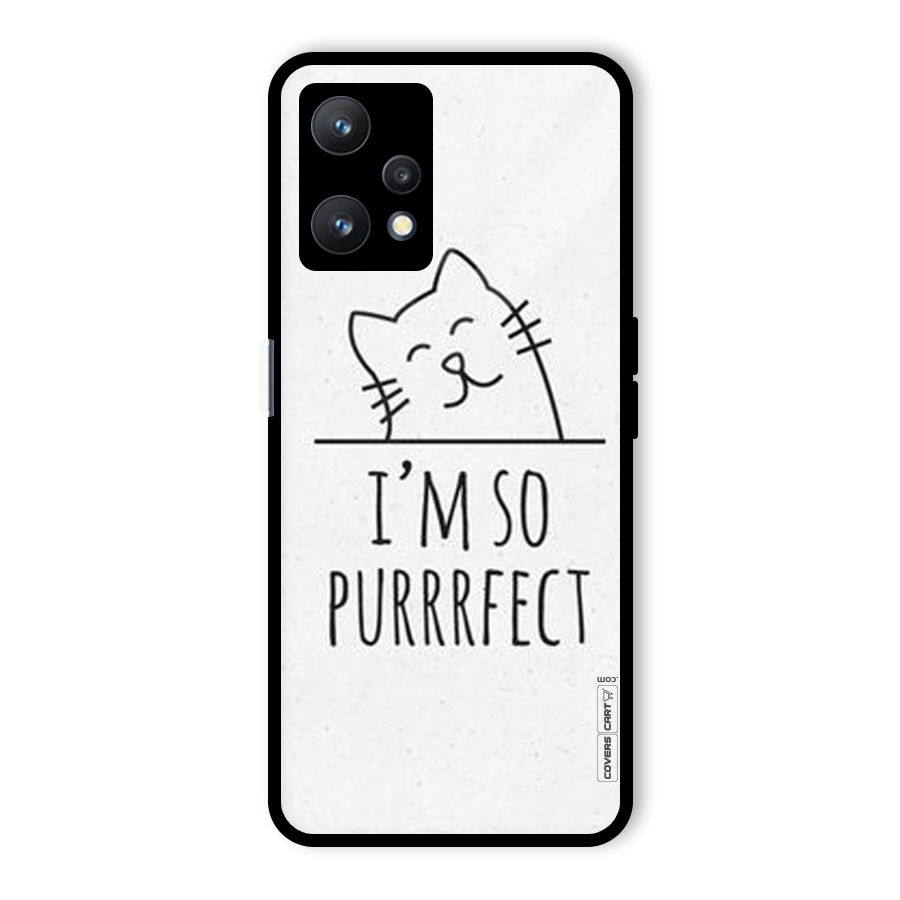 So Purrfect Glass Back Case for Realme 9 Pro 5G