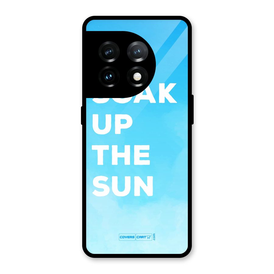 Soak Up The Sun Glass Back Case for OnePlus 11