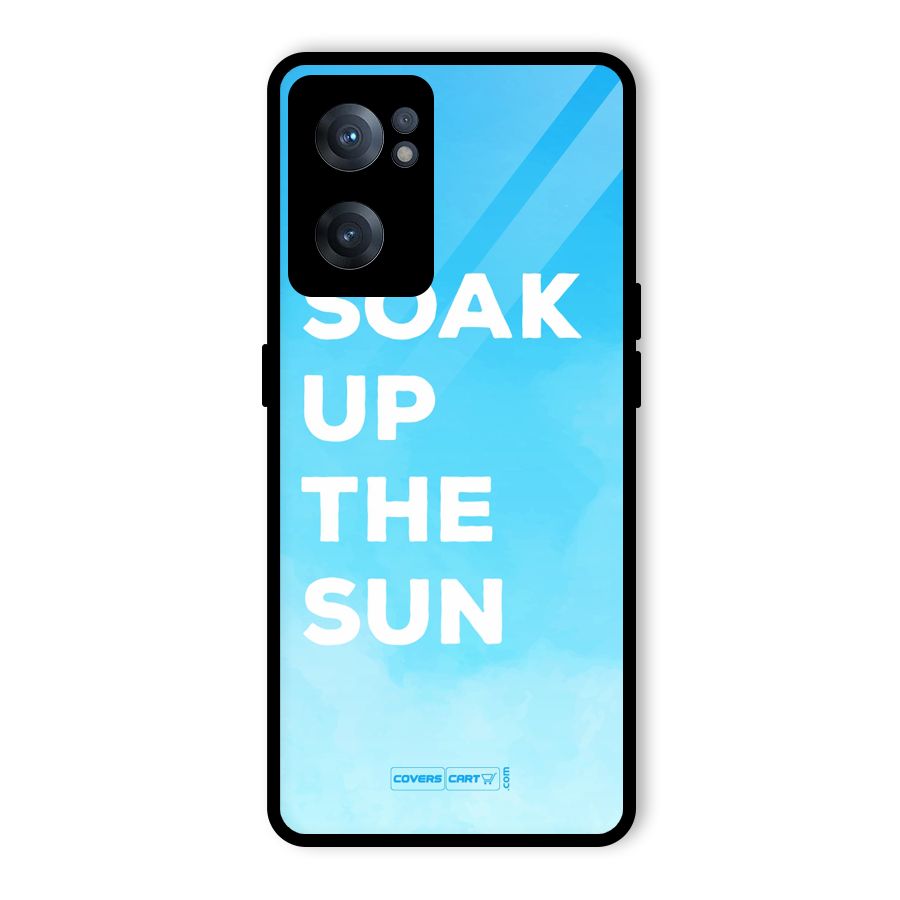 Soak Up The Sun Glass Back Case for OnePlus Nord CE 2 5G