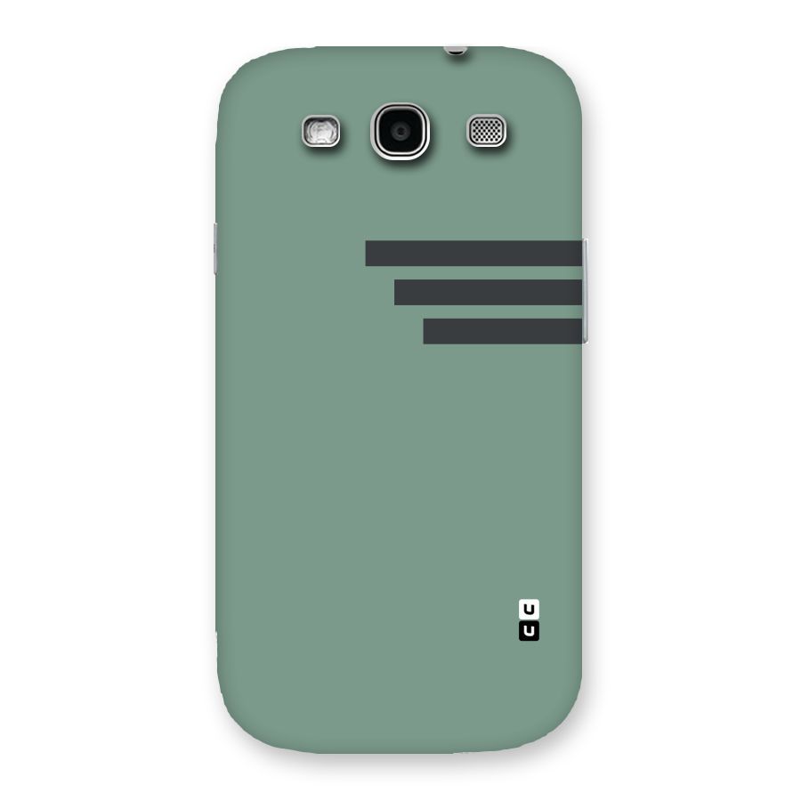 Solid Sports Stripe Back Case for Galaxy S3 Neo