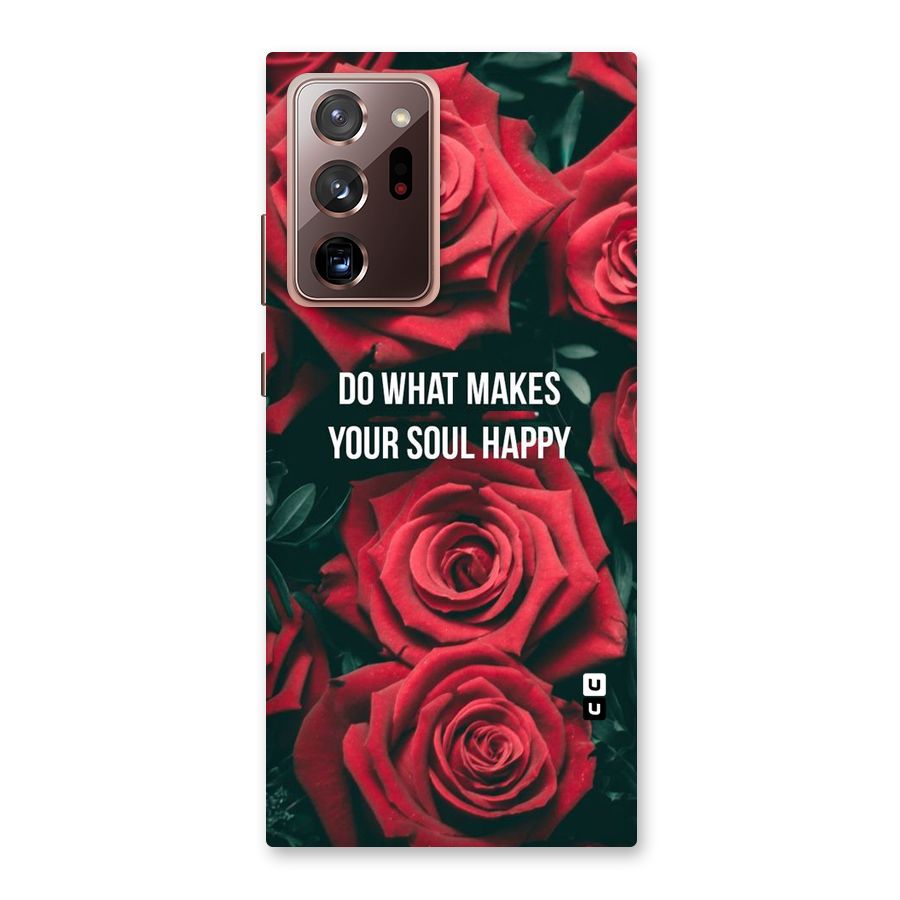 Soul Happy Back Case for Galaxy Note 20 Ultra