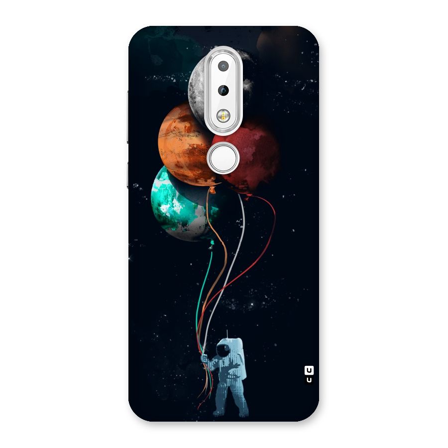 Space Balloons Back Case for Nokia 6.1 Plus