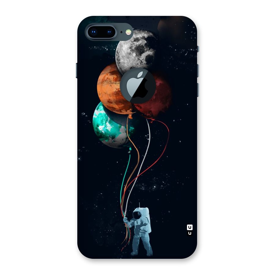 Space Balloons Back Case for iPhone 7 Plus Logo Cut