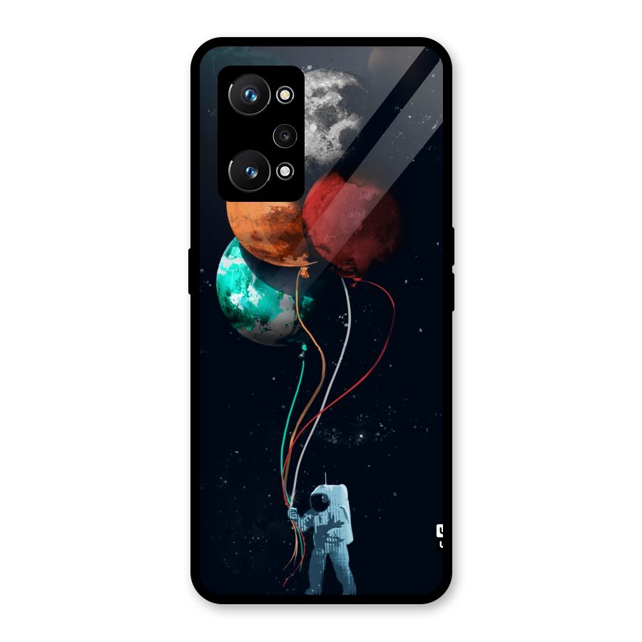 Space Balloons Glass Back Case for Realme GT Neo 3T
