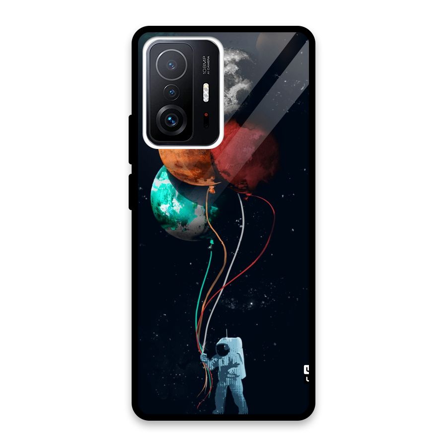 Space Balloons Glass Back Case for Xiaomi 11T Pro