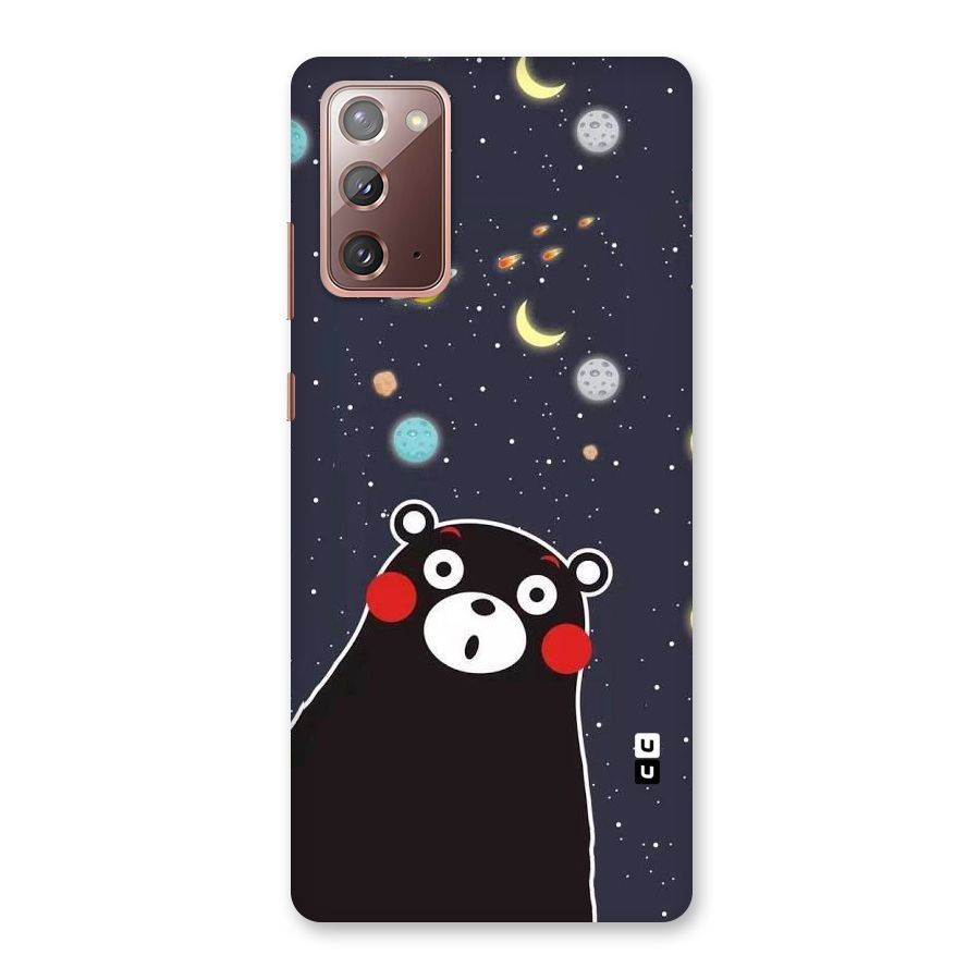 Space Bear Back Case for Galaxy Note 20