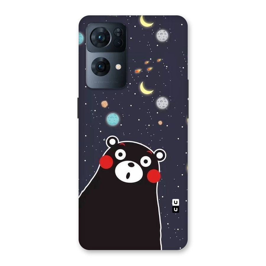 Space Bear Back Case for Oppo Reno7 Pro 5G