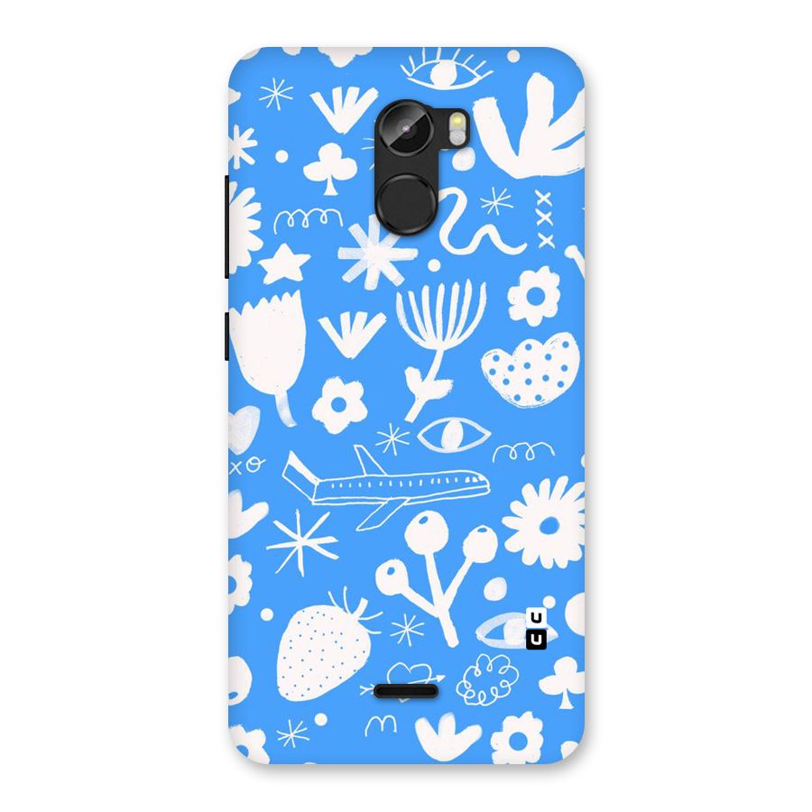 Space Blue Pattern Back Case for Gionee X1