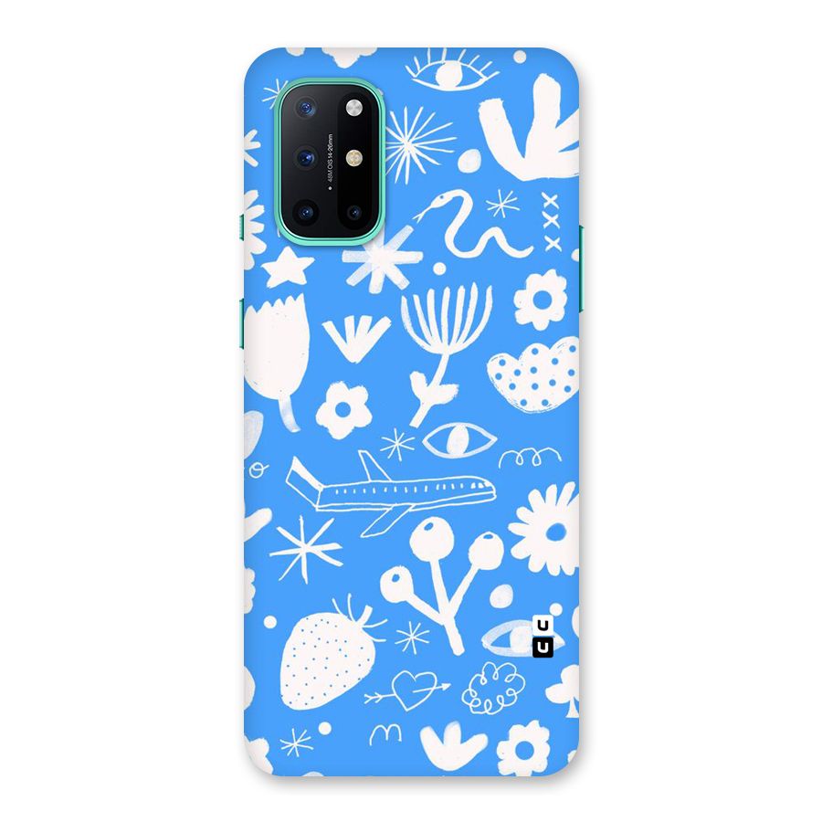 Space Blue Pattern Back Case for OnePlus 8T