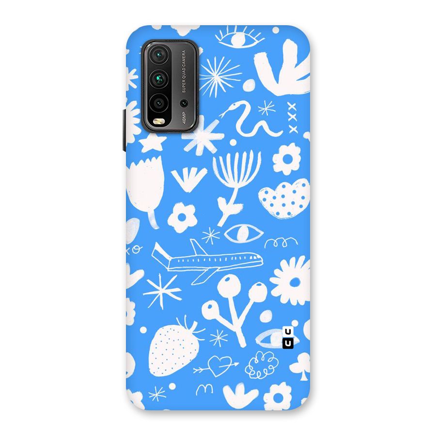 Space Blue Pattern Back Case for Redmi 9 Power