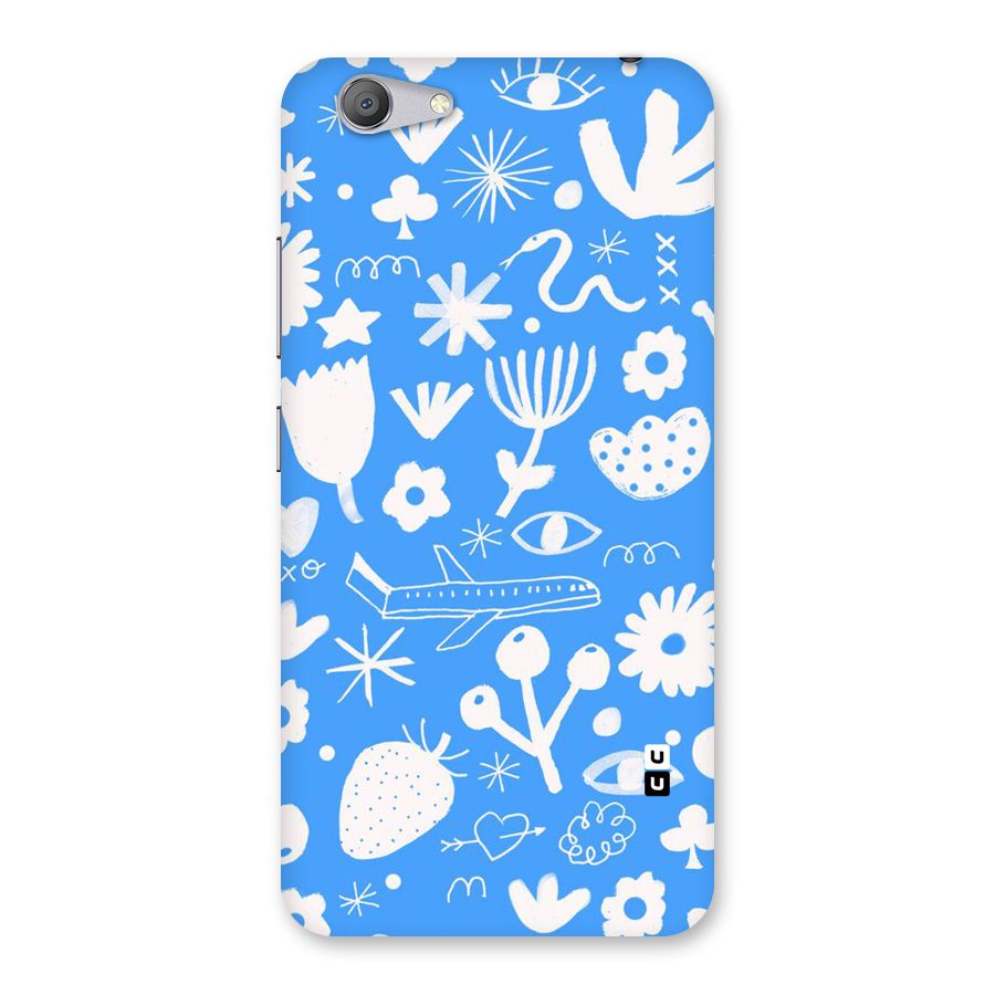 Space Blue Pattern Back Case for Vivo Y53
