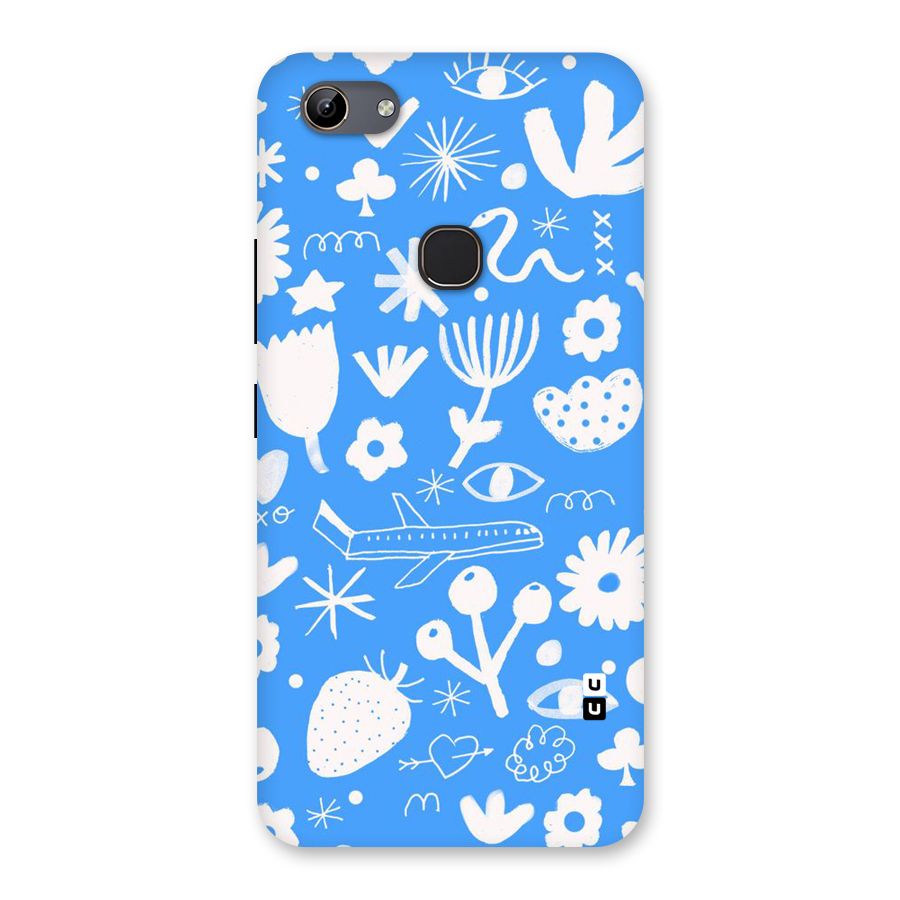 Space Blue Pattern Back Case for Vivo Y81