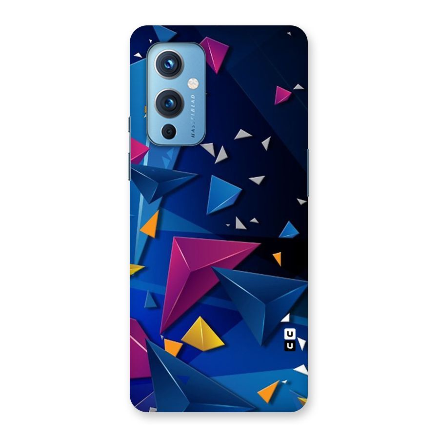 Space Colored Triangles Back Case for OnePlus 9