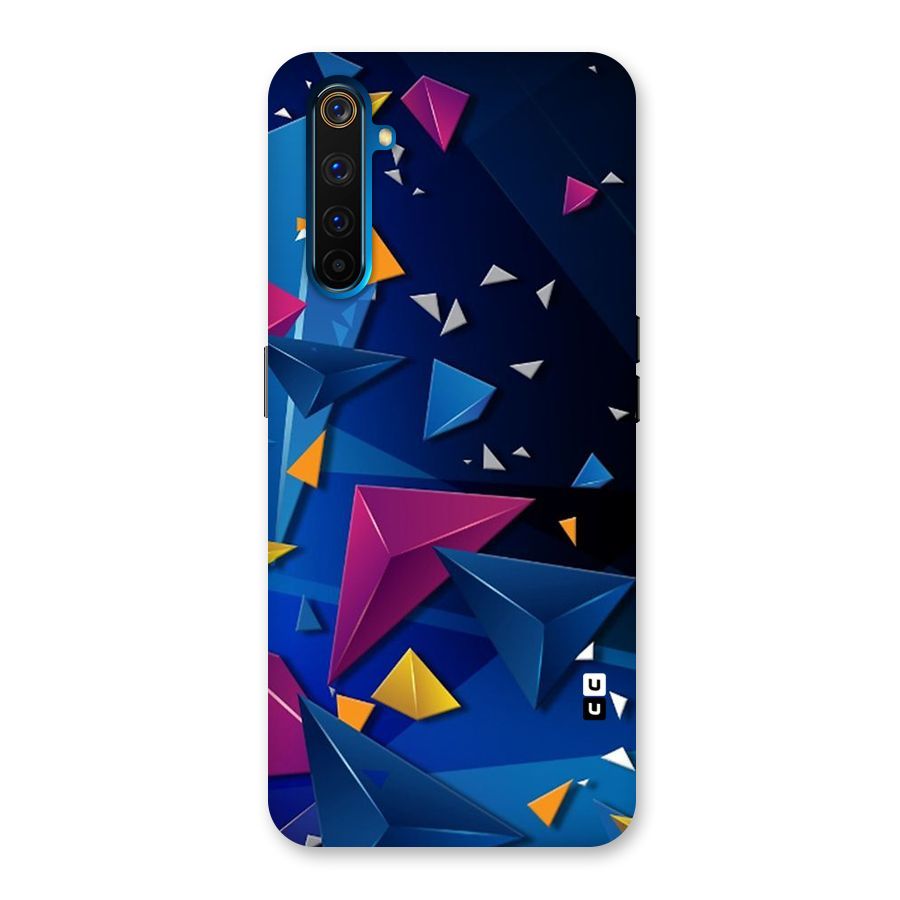 Space Colored Triangles Back Case for Realme 6 Pro