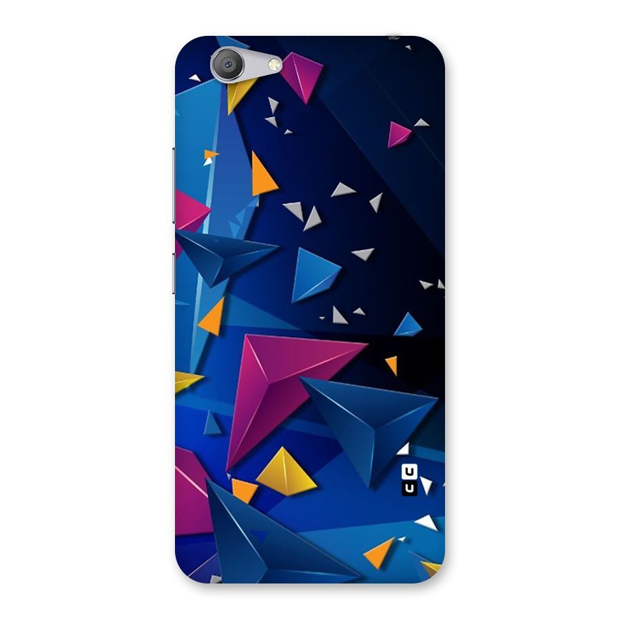 Space Colored Triangles Back Case for Vivo Y53