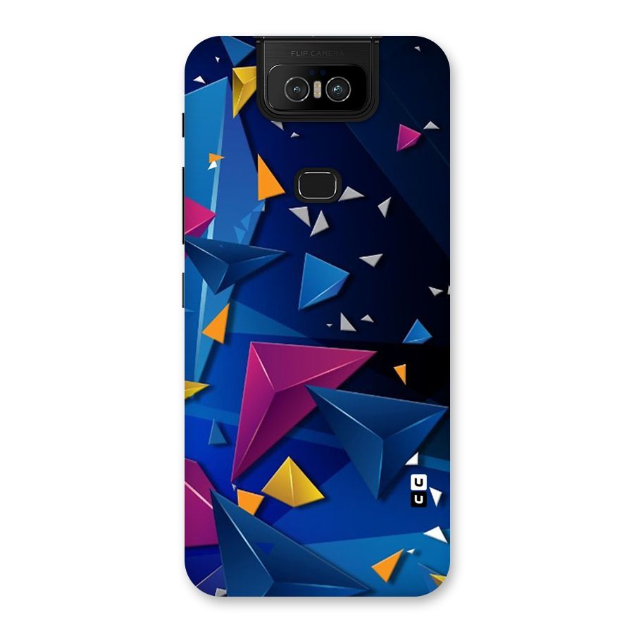 Space Colored Triangles Back Case for Zenfone 6z