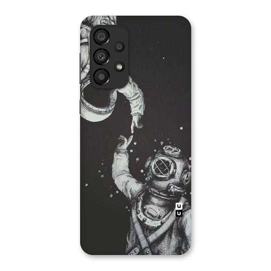 Space Meeting Back Case for Galaxy A33 5G