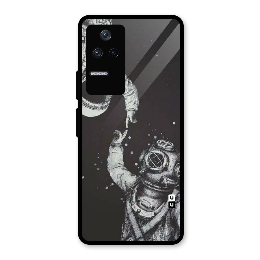 Space Meeting Glass Back Case for Poco F4 5G