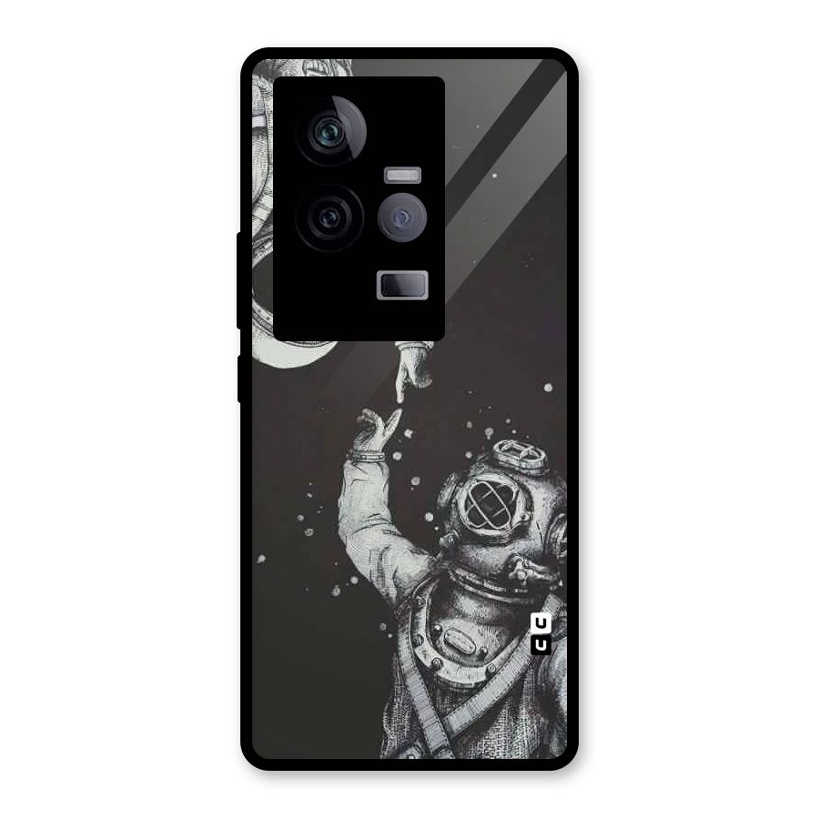 Space Meeting Glass Back Case for Vivo iQOO 11 5G