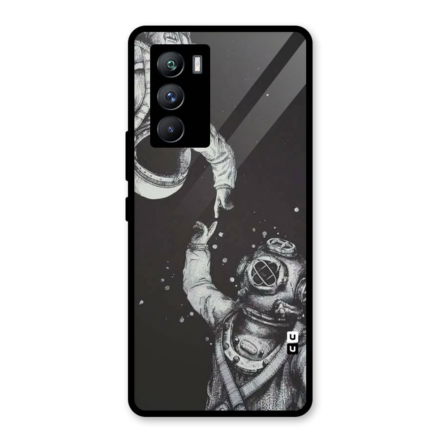 Space Meeting Glass Back Case for Vivo iQOO 9 SE