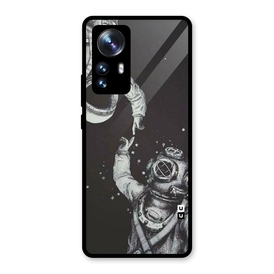 Space Meeting Glass Back Case for Xiaomi 12 Pro