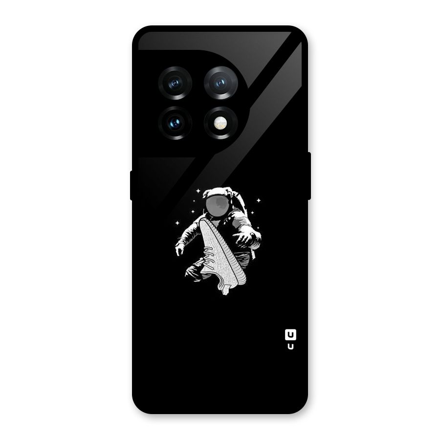 Space Shoe Glass Back Case for OnePlus 11