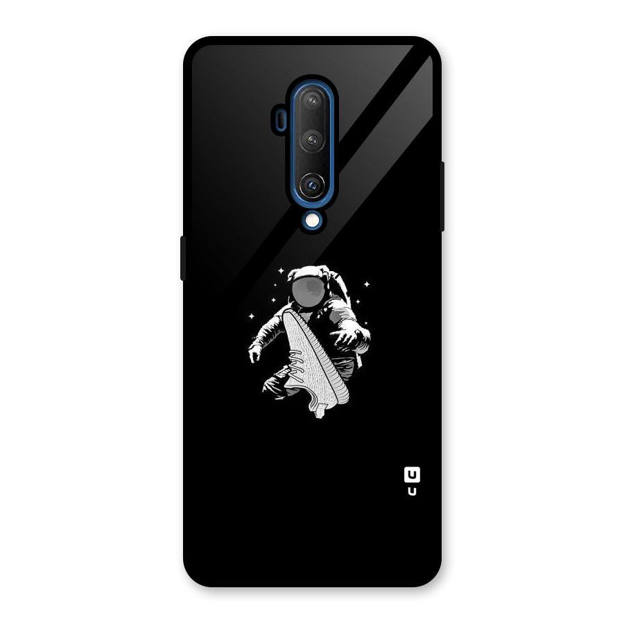 Space Shoe Glass Back Case for OnePlus 7T Pro