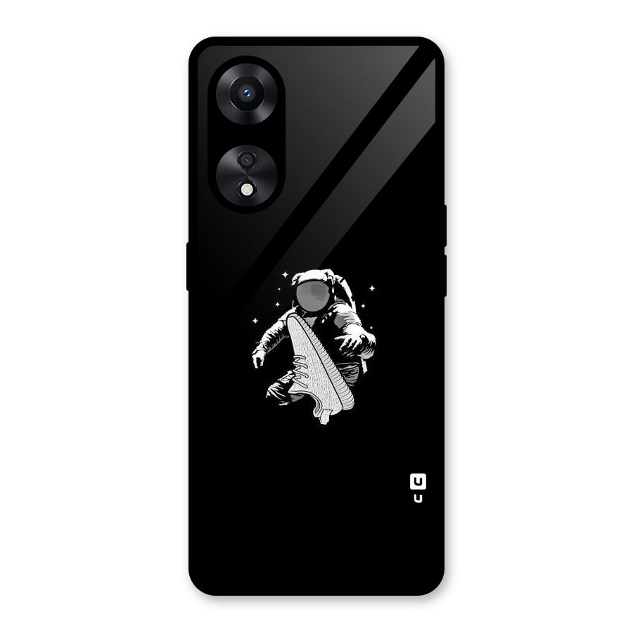 Space Shoe Glass Back Case for Oppo A78