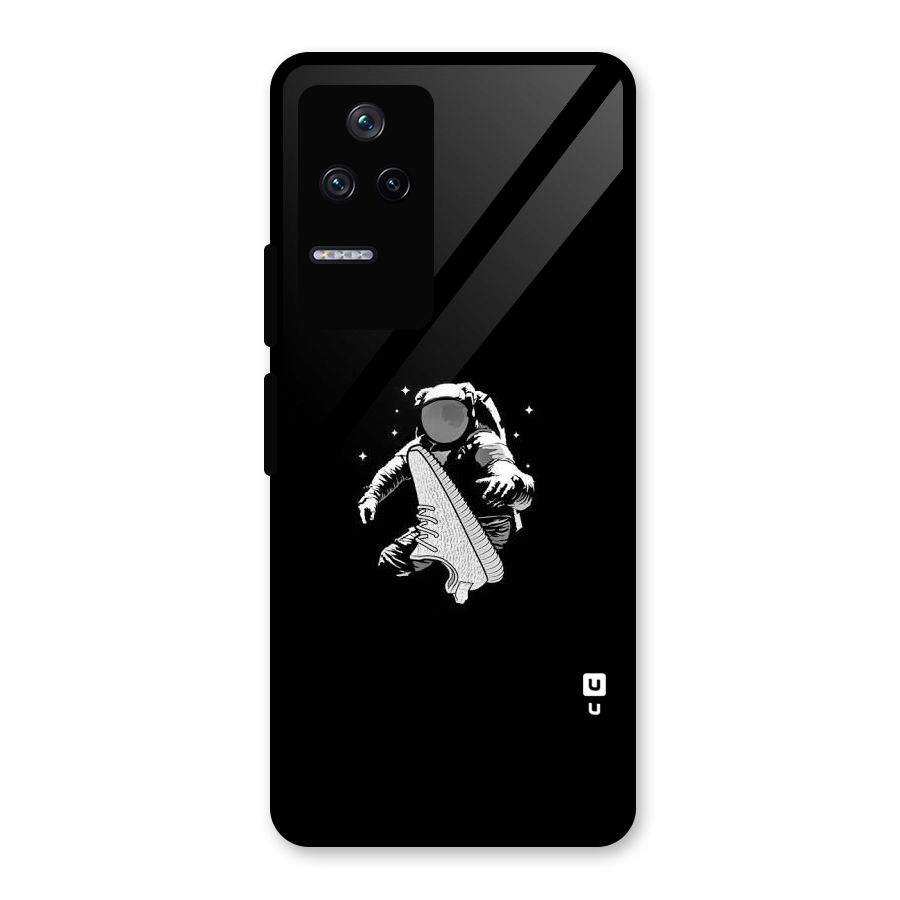Space Shoe Glass Back Case for Poco F4 5G