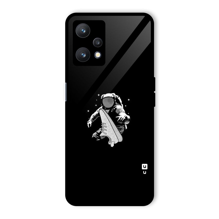 Space Shoe Glass Back Case for Realme 9 Pro 5G
