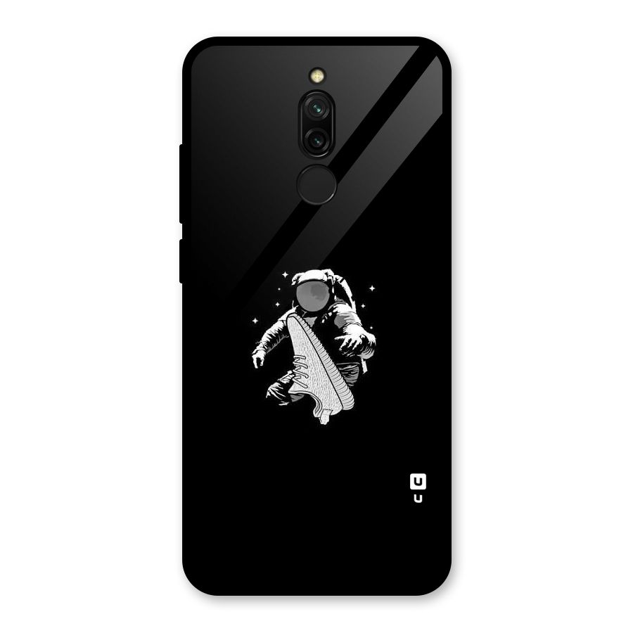 Space Shoe Glass Back Case for Redmi 8