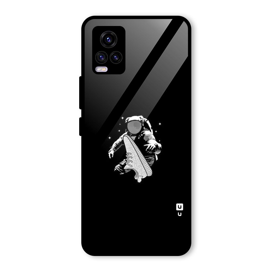 Space Shoe Glass Back Case for Vivo V20