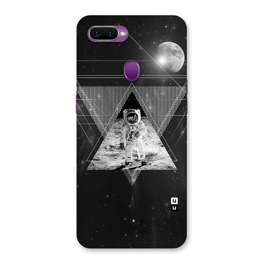 Space Triangle Abstract Back Case for Oppo F9
