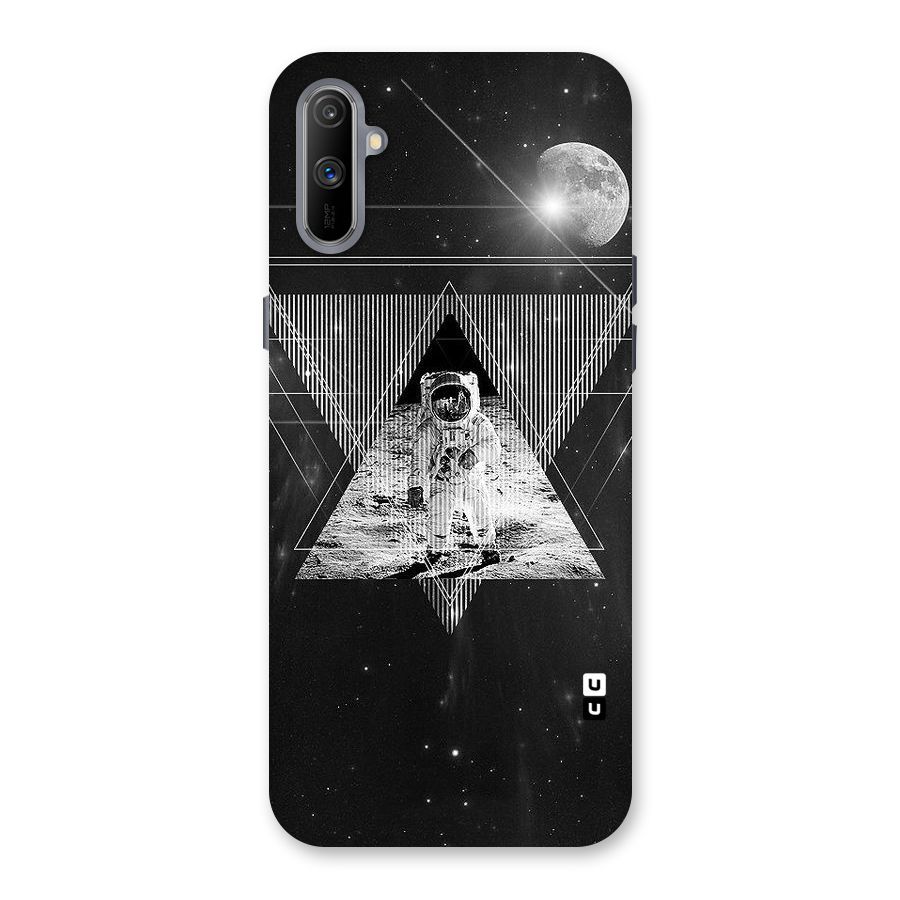 Space Triangle Abstract Back Case for Realme C3